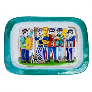 Rectagular Tray Folk Concert Band VSS42FK Rectagular Tray Folk Concert Band VSS42FK
